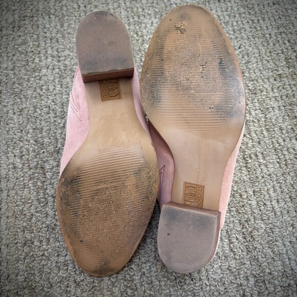 Madewell Harper Mule in Pink Suede, "Old Rose", 7M - Picture 10 of 16